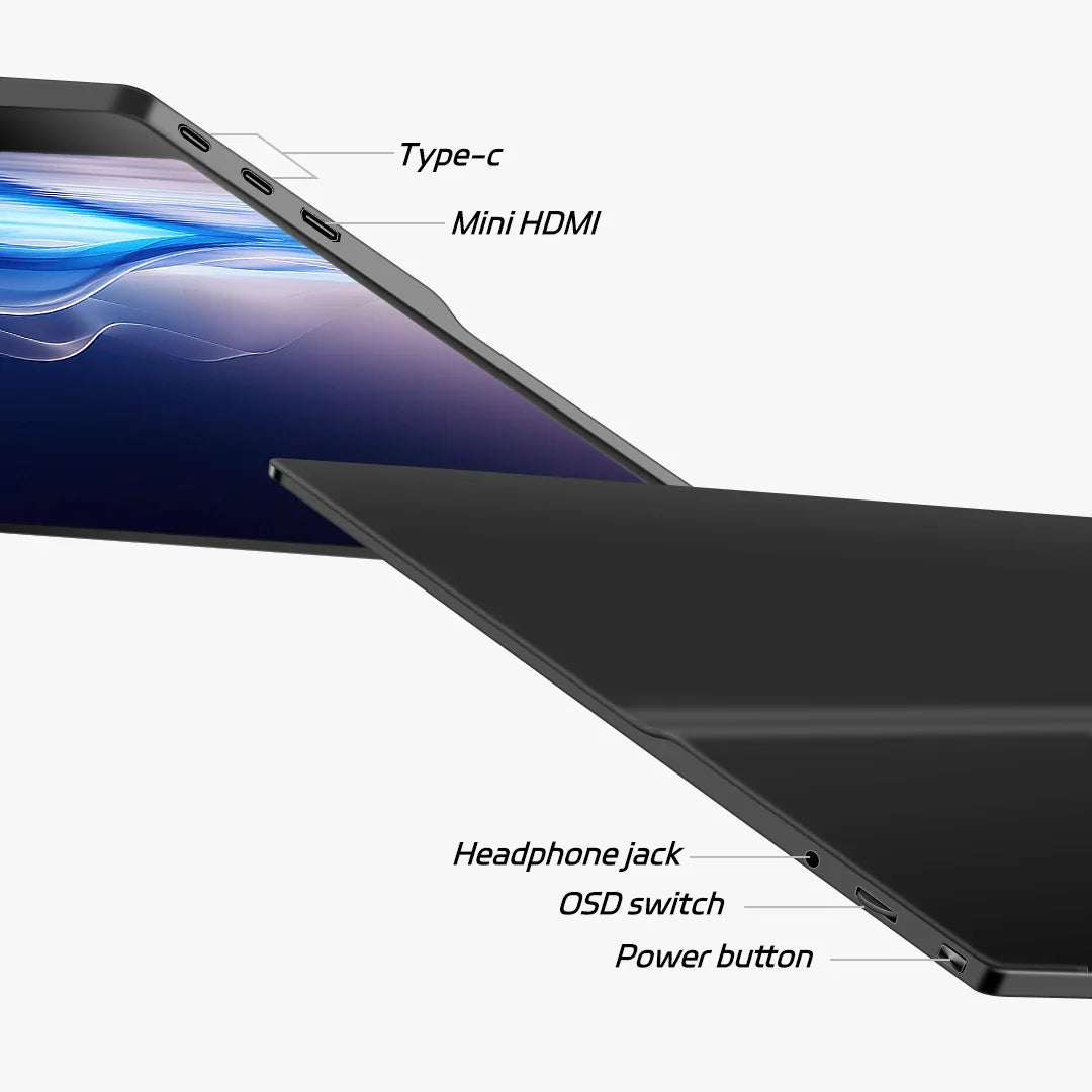 Rehisk RE-18.5FC - FreeSync Gaming Portable Monitor 100hz