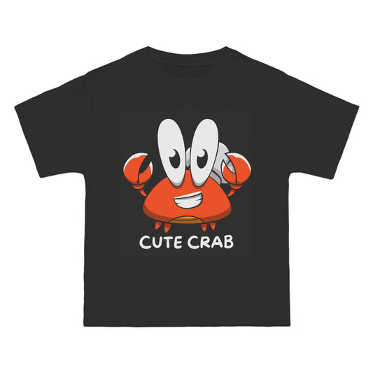 Cute Crab Short-Sleeve T-Shirt | Fun Summer Tee | Beach Day Apparel, Gift for Crab Lovers, Cute Kids Shirt